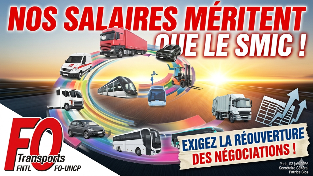 Communiqué Fédération : nos salaires méritent mieux que le SMIC.